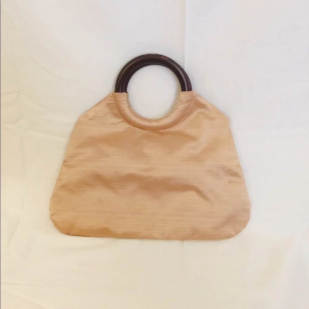 Fabric Lily Pad Handbag